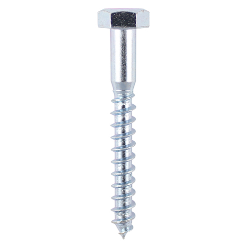 TIMCO Coach Screws - Hex - Zinc 6.0 x 100